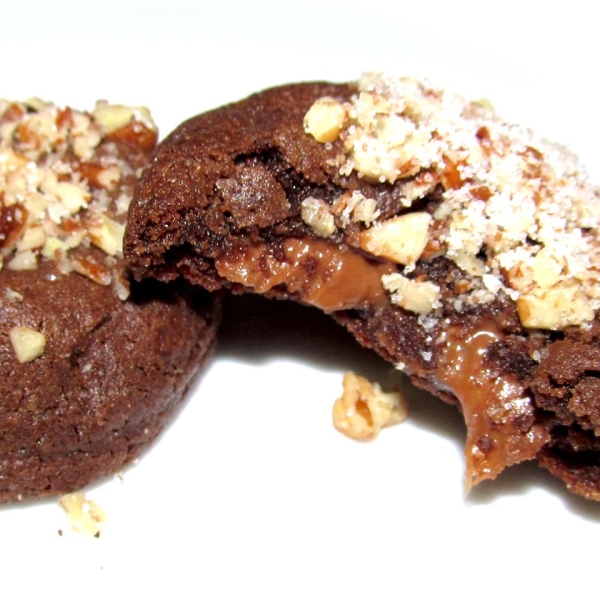 Caramel Chocolate Cookies