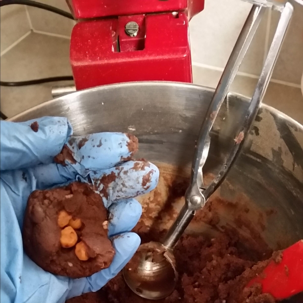 Caramel Chocolate Cookies