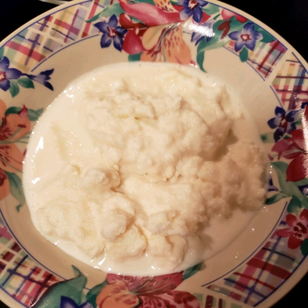 Two-Ingredient Snow Ice Cream