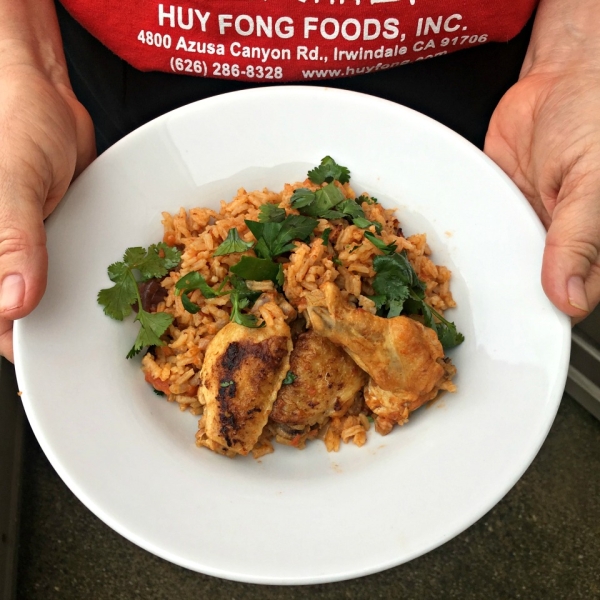 Chicken and Rice with Cumin and Cilantro