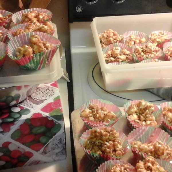 Butterfinger Popcorn Balls