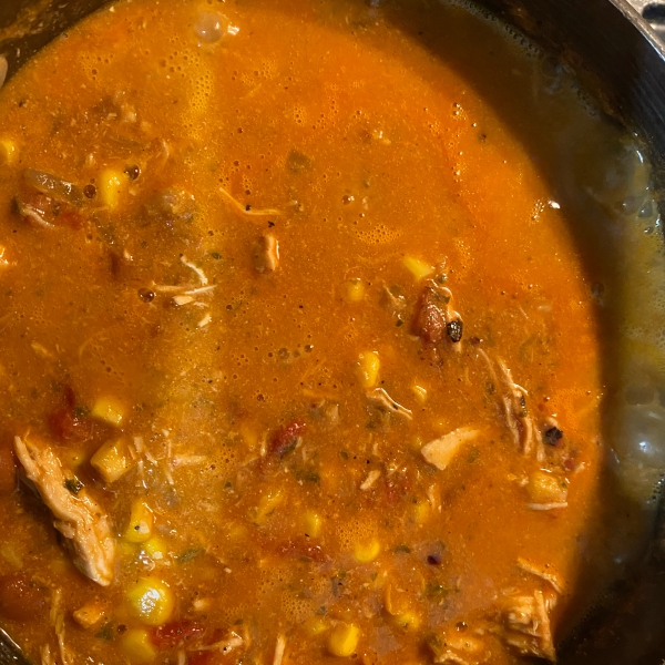 Catherine's Spicy Chicken Soup