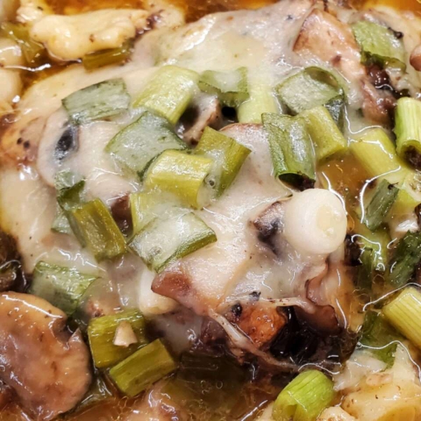 Mushroom and Swiss Chicken