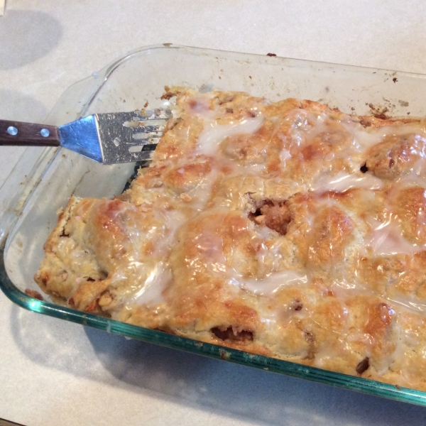Danish Pastry Apple Bars II