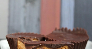 Giant Homemade Almond Butter Cups