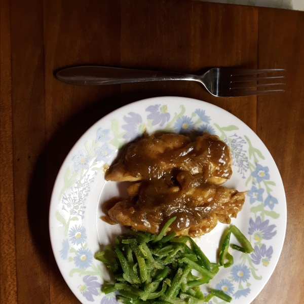 Chicken with Maple Mustard Glaze