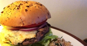 Roasted Portobello Mushrooms with Blue Cheese