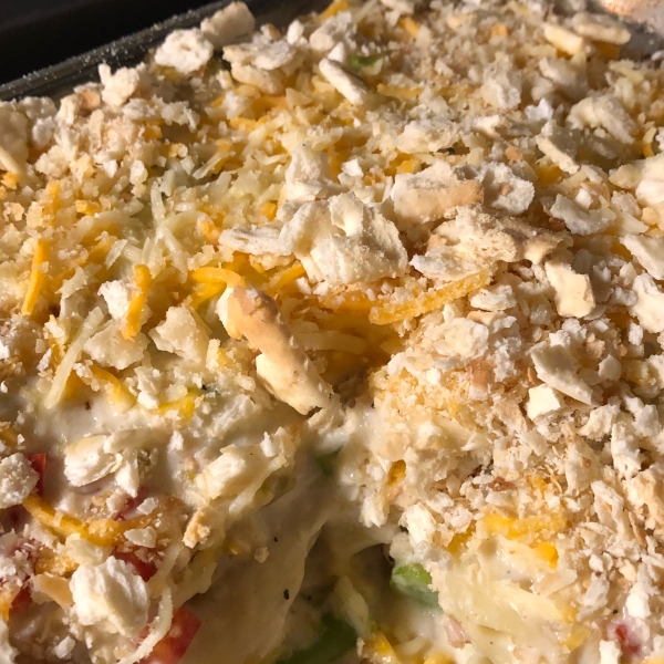Cheesy Chicken Asparagus Casserole