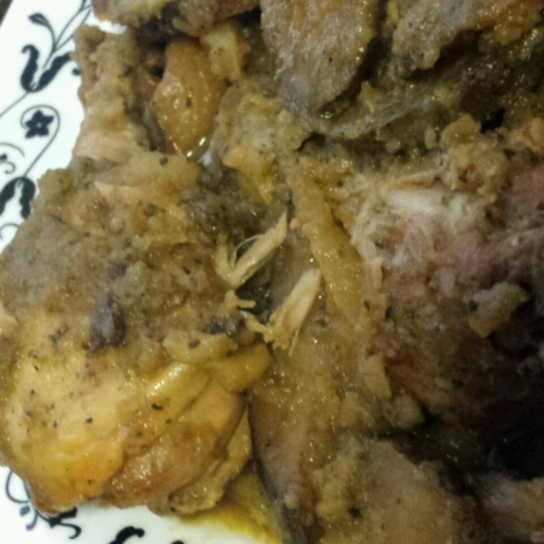 Pollo (Chicken) Fricassee from Puerto Rico