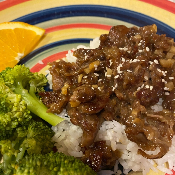 Crispy Orange Beef