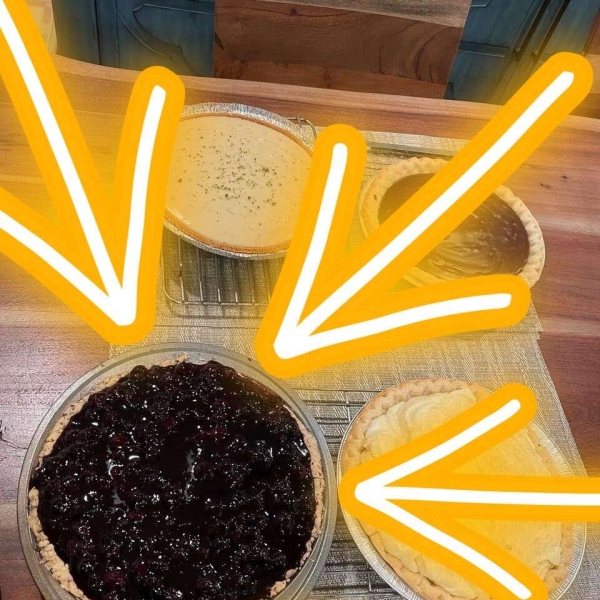 Blueberry Cream Cheese Pie