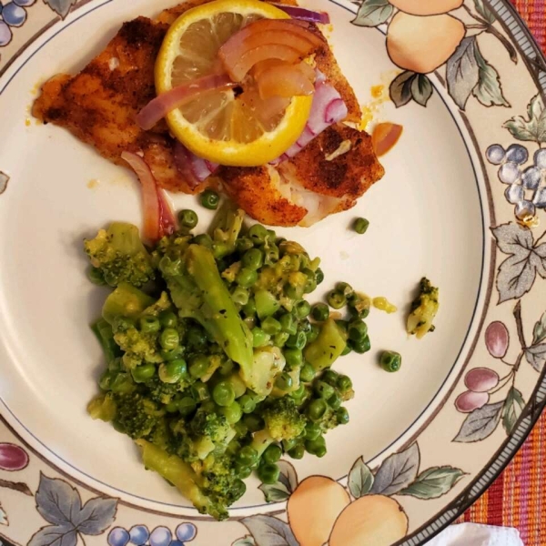 Simple Broiled Haddock