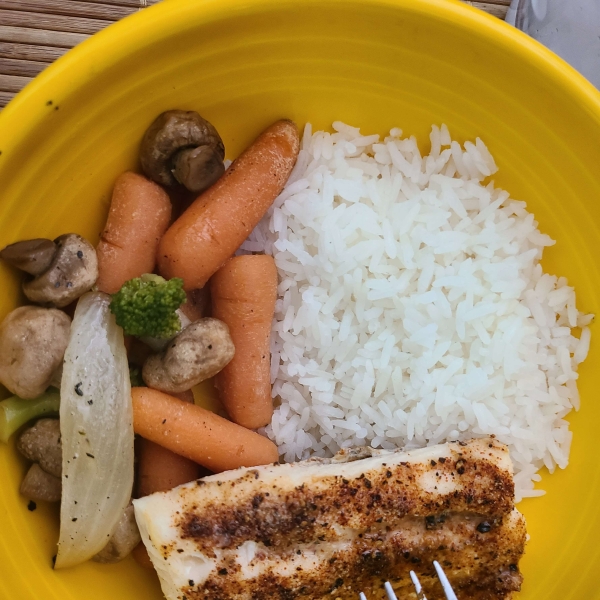 Simple Broiled Haddock