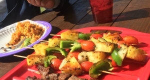 Grilled Fruit and Vegetable Kabobs