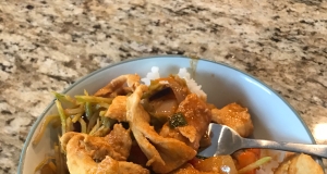 Sriracha Chicken with Scallions