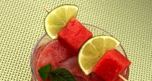 Agua Fresca with Watermelon and POM Tea