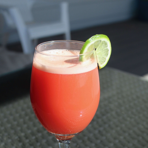 Agua Fresca with Watermelon and POM Tea