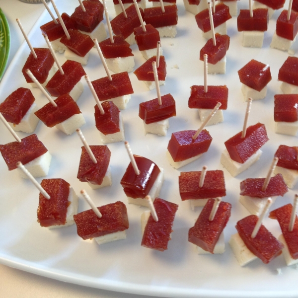 Quince Paste and Cheese Appetizer