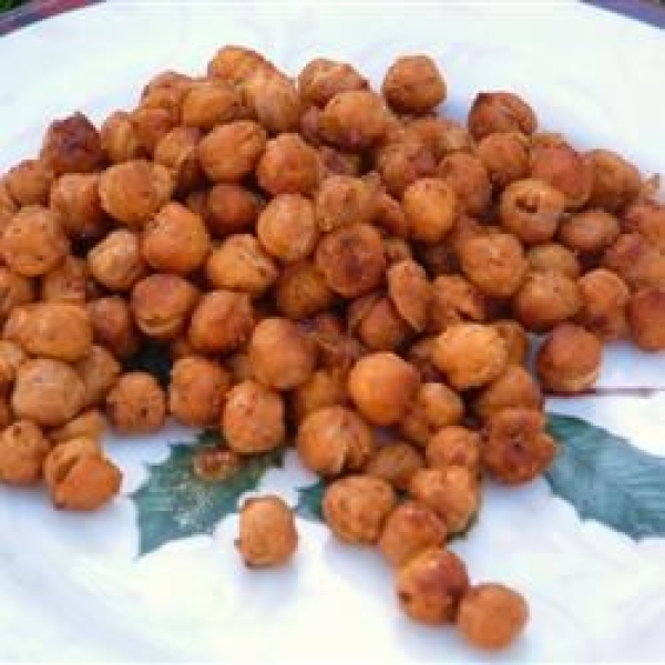 Roasted Spicy Garbanzo Beans