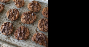 Almond Butter and Cacao Nib Cookies