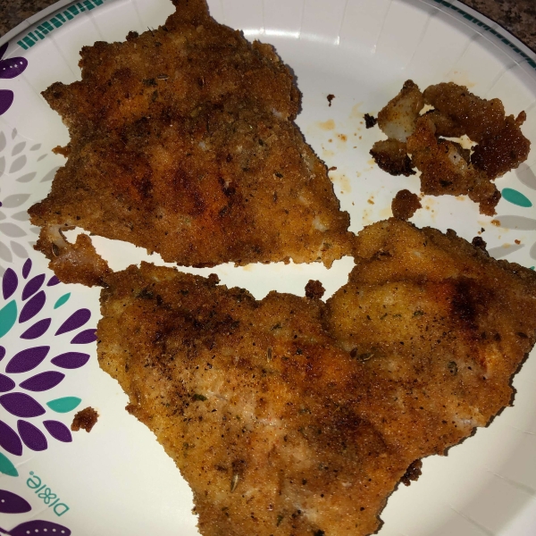Oven-Fried Orange Roughy