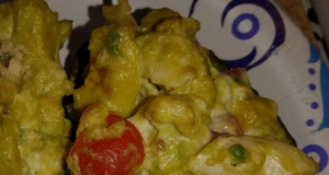 Chicken-Stuffed Baked Avocados