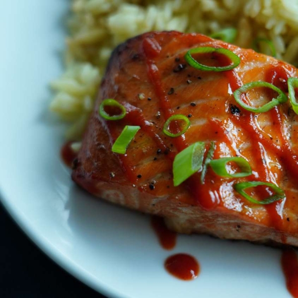 Air-Fried Bang Bang Salmon