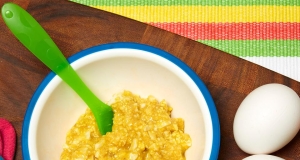 Egg and Peach Mash