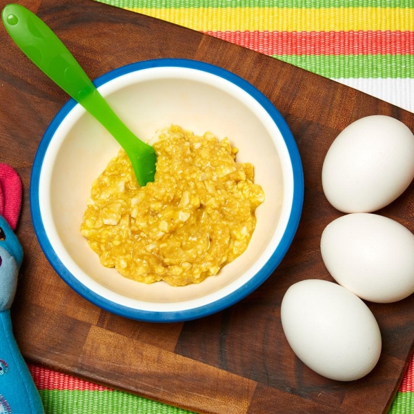 Egg and Peach Mash