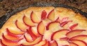 Plum Skillet Cake
