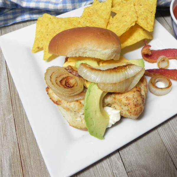 Summer Chicken Burgers
