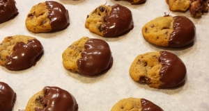 Cranberry Chocolate-Dipped Cookies