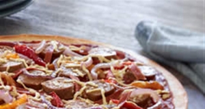 Sage and Apple Sausage Pizza