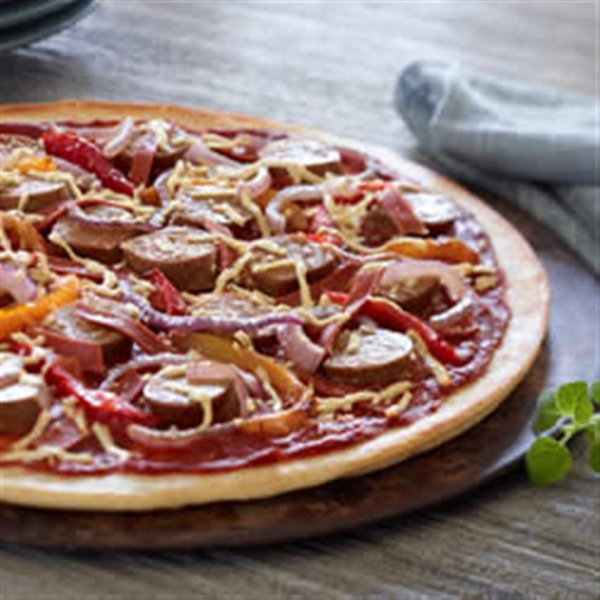 Sage and Apple Sausage Pizza