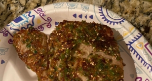 Wasabi Encrusted Tuna Steaks