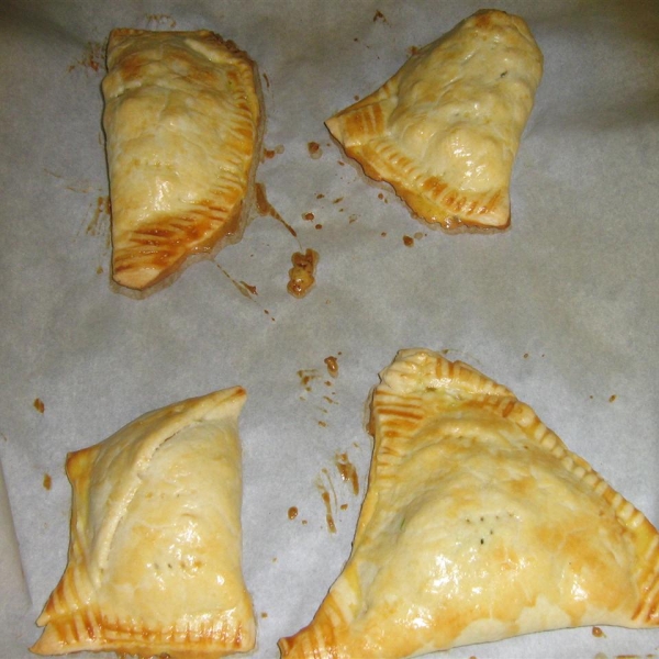 Squash and Kohlrabi Empanadas