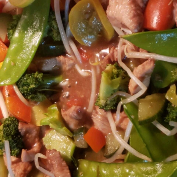 Stir-Fry Chicken and Vegetables