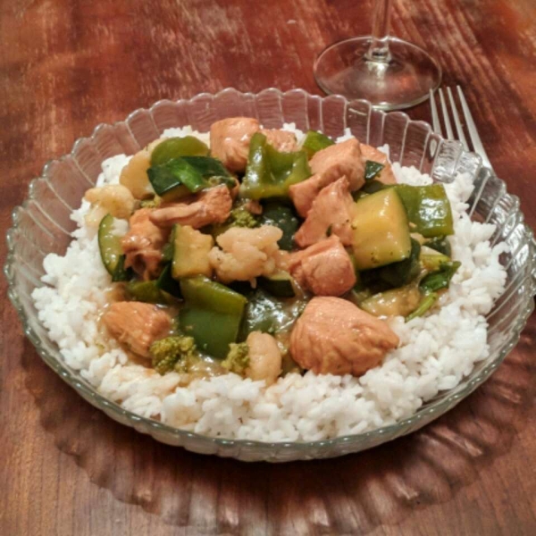 Stir-Fry Chicken and Vegetables
