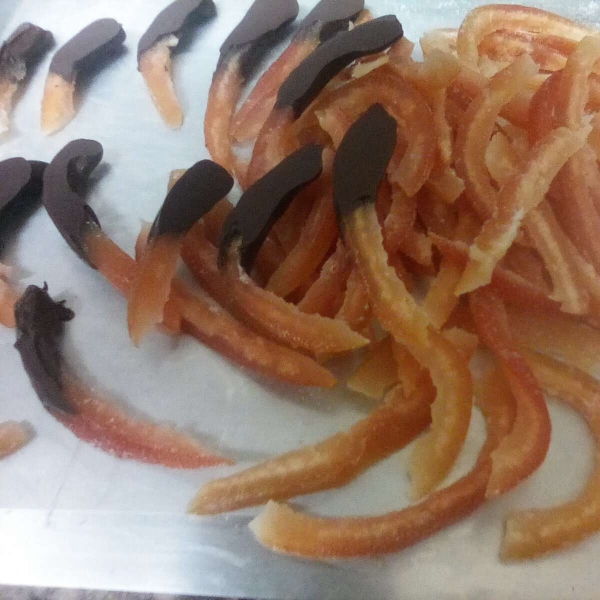 Easy Candied Grapefruit Peel