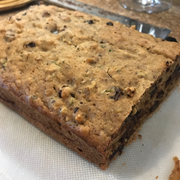 Chocolate Chip Orange Zucchini Bread