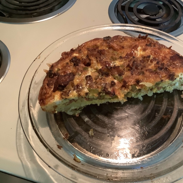Hash Brown Quiche