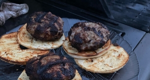 Feta-Stuffed Hamburgers