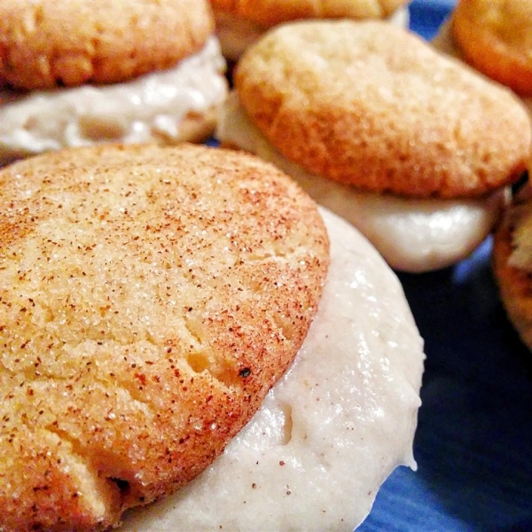 Snickerdoodle Sandwich Cookies