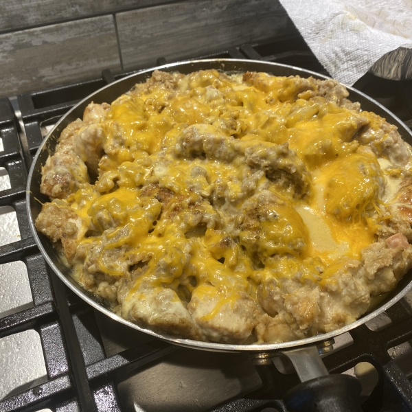 Chicken and Stuffing Skillet