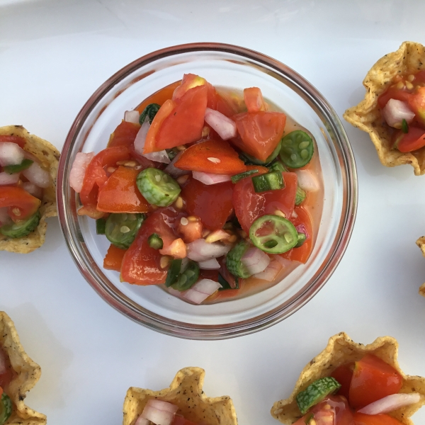 Tomato and Cucamelon Salsa