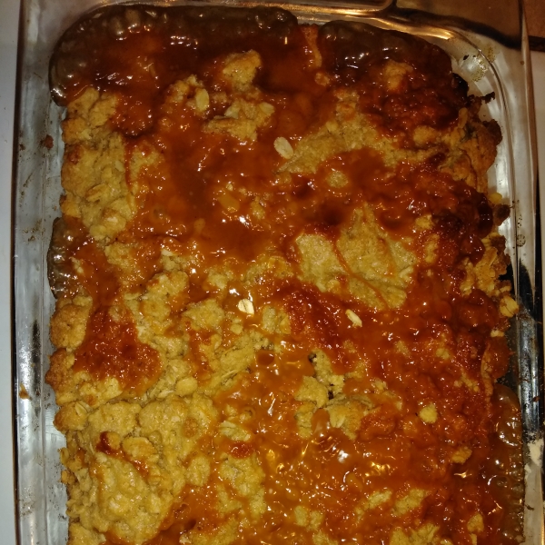 Best Ever Caramel Apple Crisp