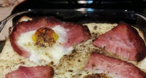 Ham Cups and Eggs