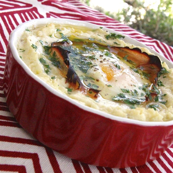Ham Cups and Eggs