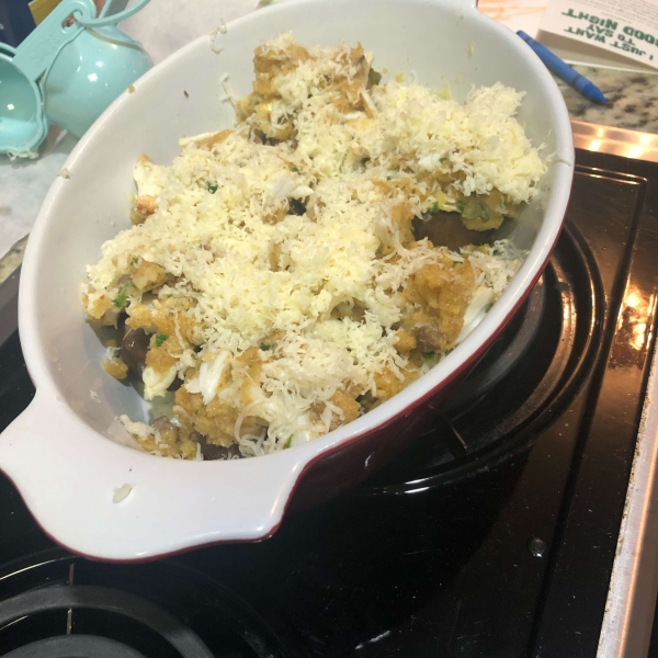 Savory Crab Stuffed Mushrooms