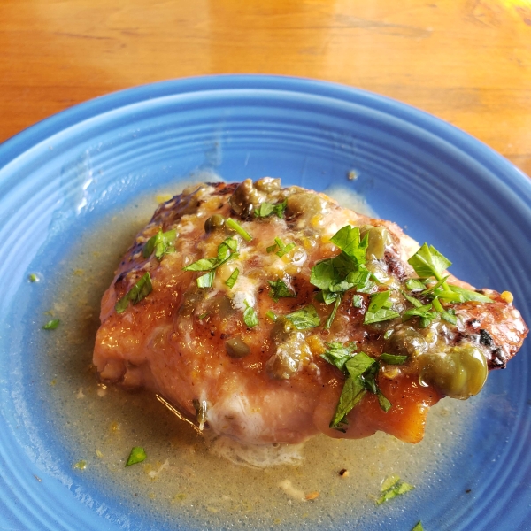 7-Minute Salmon Piccata